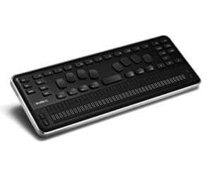 QBraille XL 40-cell braille display